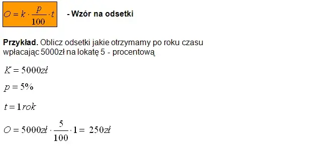 Jak obliczyć odsetki? Prosty wzór i przykłady dla kredytów i lokat