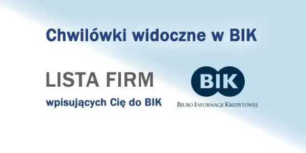 Czy chwilówki są widoczne w BIK? Sprawdź, jak wpływają na kredyt